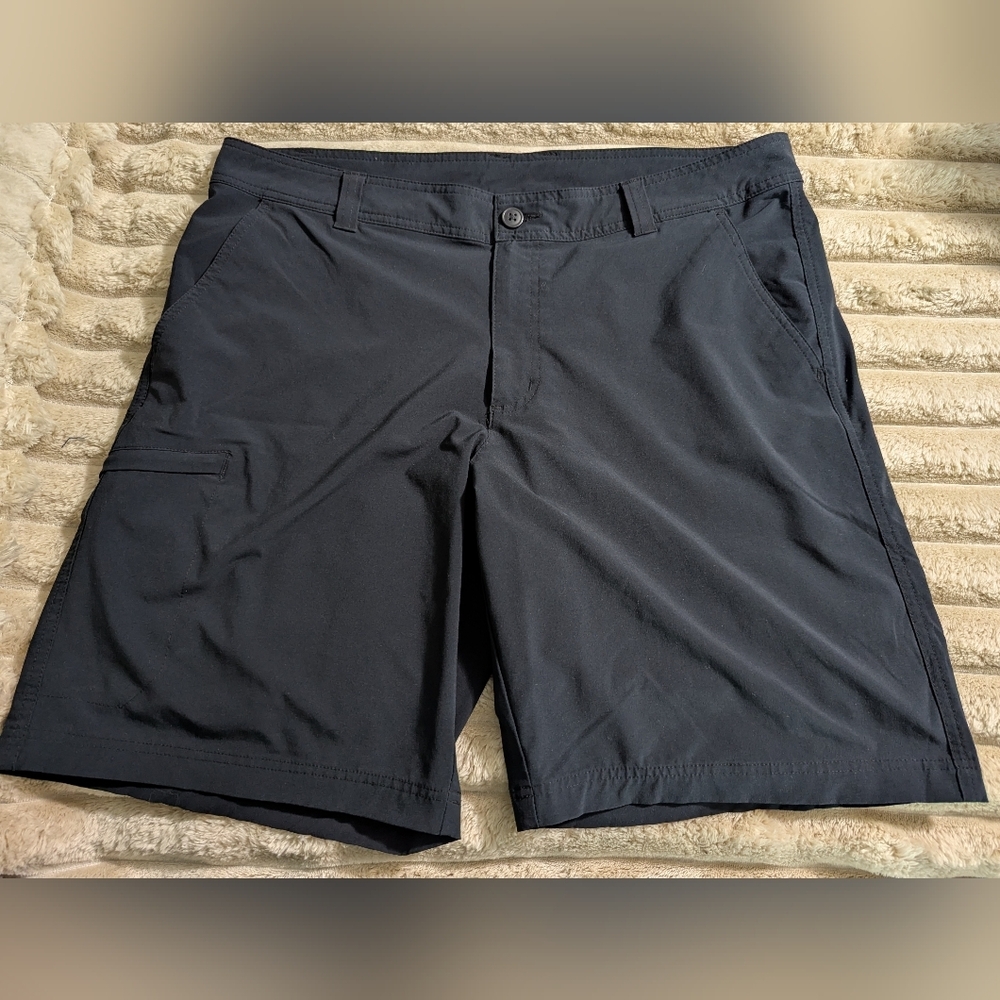 Columbia Silver Ridge Mens Outdoor Hiking Camping Shorts Size 38 Black